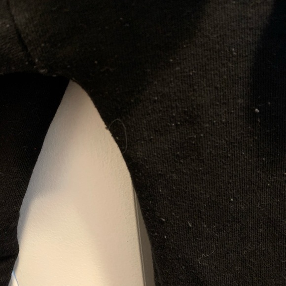 Sweatshirt Dress with Ruffle - Picture 2 of 4